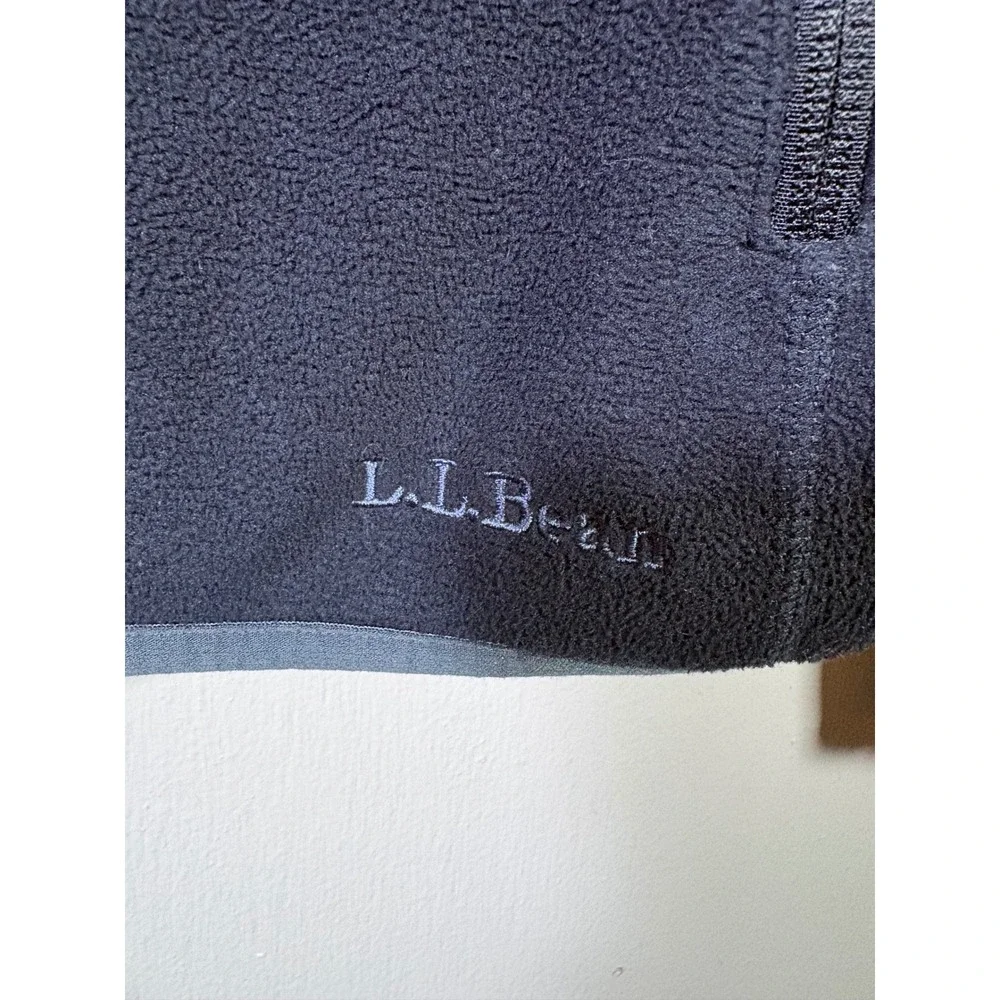 LL Bean Polartec Fleece Jacket M Full Zip Granola Girl Cabincore Gorp Outdoor